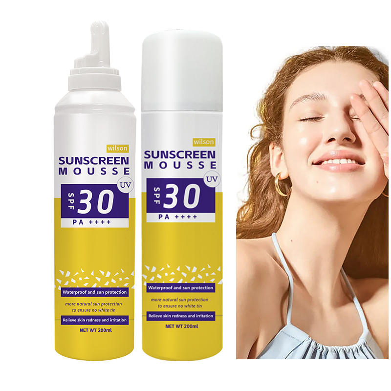 Panimula sa Sunscreen mousse