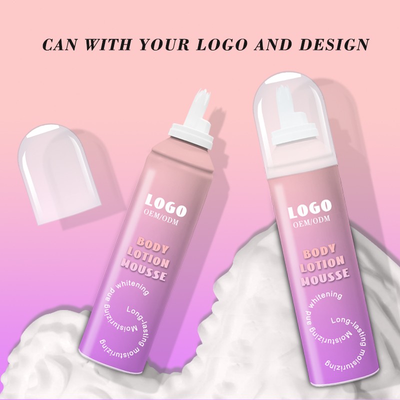 Pagkatapos maligo, ang body lotion mousse ay ang susi sa pag -aalaga sa iyong balat