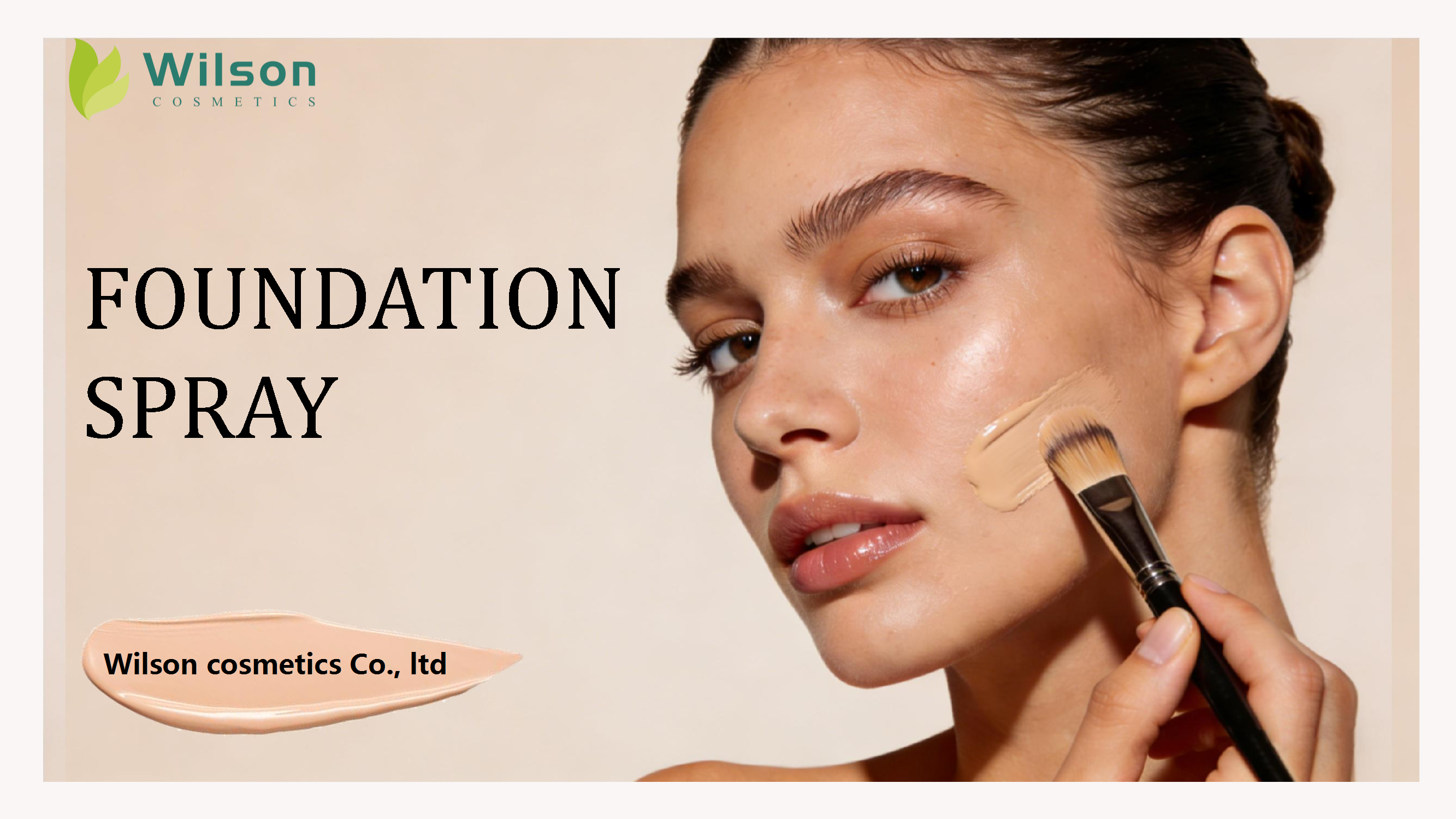 Pag-spray ng Foundation