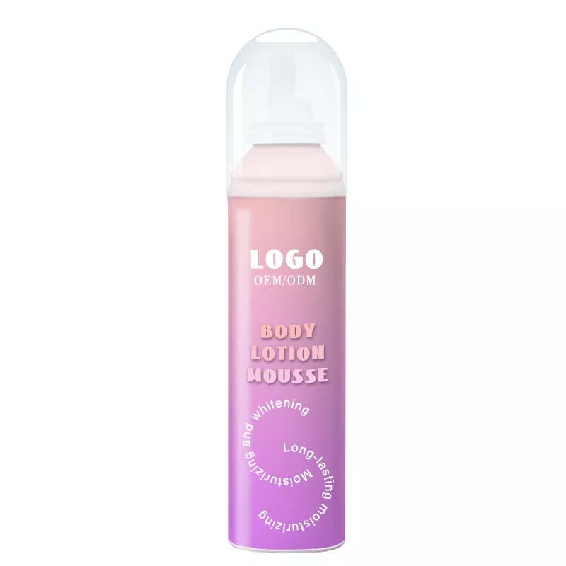 Foam cloud light siksik na body lotion mousse