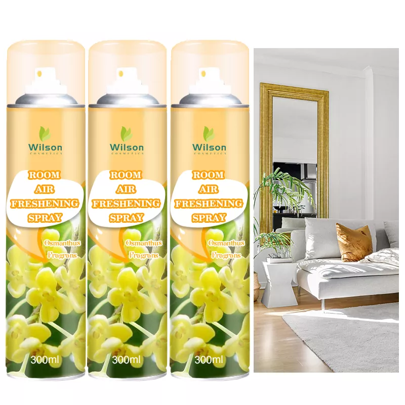 Likas na ligtas na hindi nakakalason na purified floral note air freshener spray