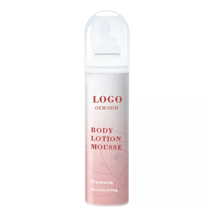 Mabilis na pagsipsip ng magaan na texture body lotion mousse